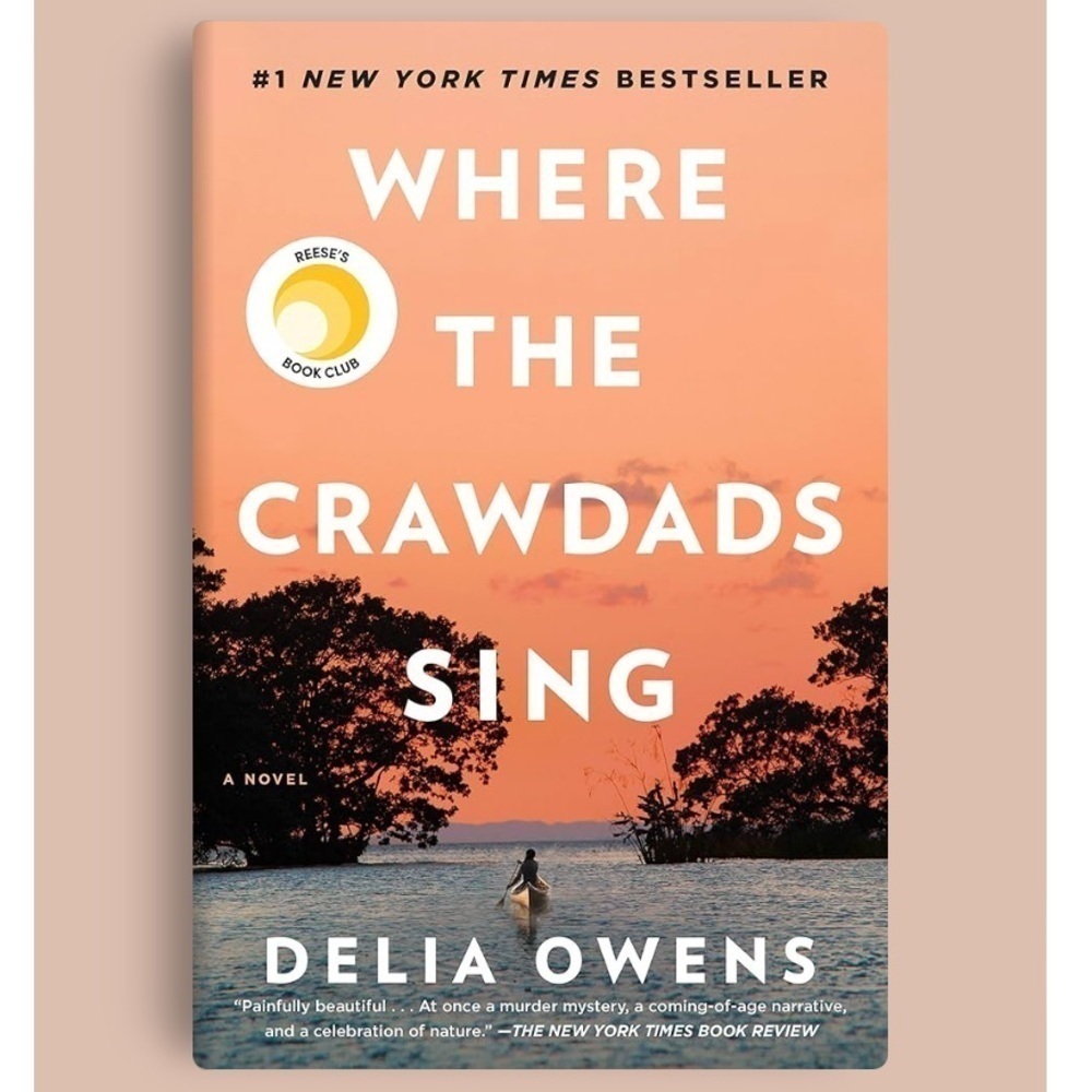 Where the Crawdads Sing Paperback Book by Author Delia Owens